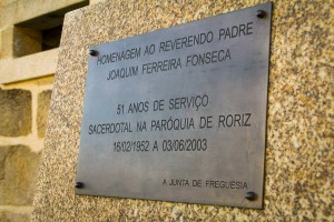 Busto em Homenagem ao Pe. Joaquim Fonseca   